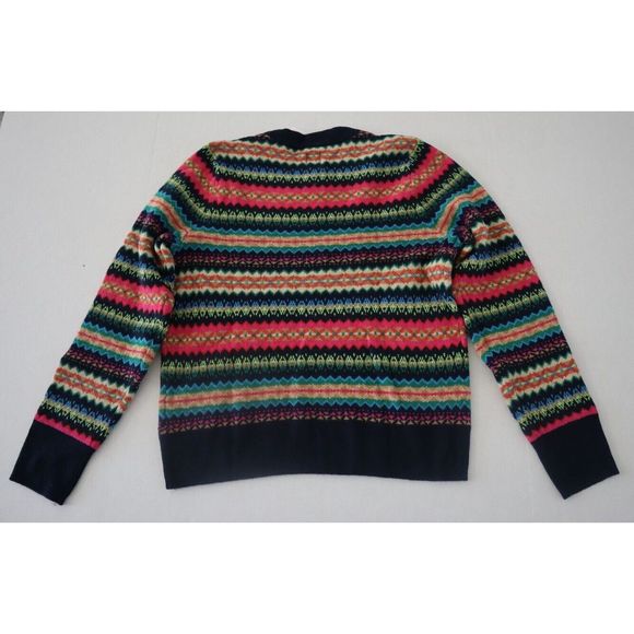 Gap Women's Sz S Multicolor Fair Isle Print Pullover Sweater $70 - Picture 2 of 4